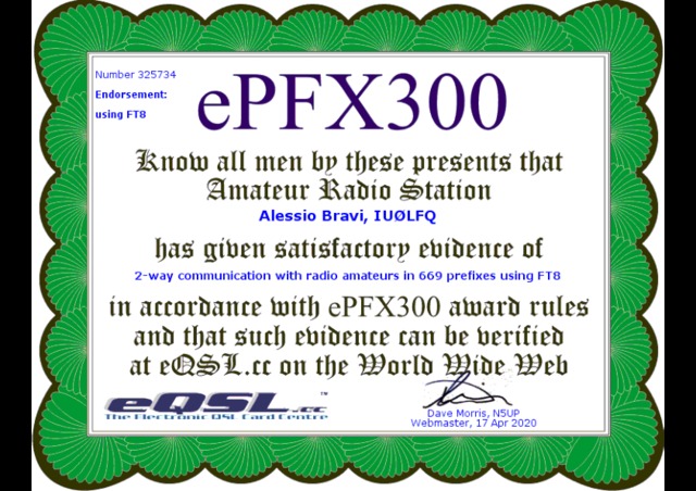 ePFX300 FT8 #325734